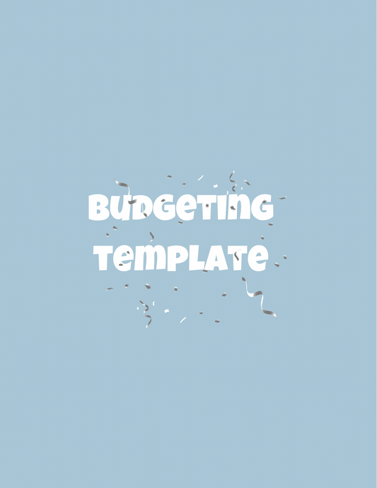 Digital Budgeting Template
